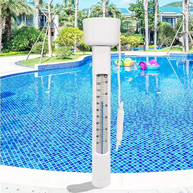 Thermomètre flottant pour piscine et étang, multifonctionnel, Durable, mesure de la température, affichage facile à lire