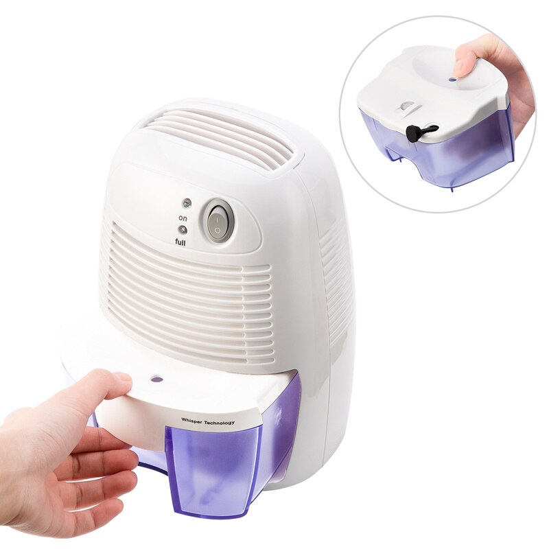 Dehumidifiers Semiconductor Dehumidifier Mini Portable Home Air Dryer Desiccant Moisture Absorber Low Noise Cabinet Dehumidifier