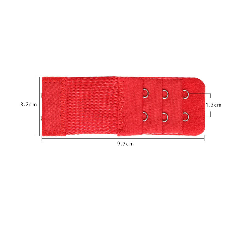 1PC 2 Haken Bh Verlängerung Für frauen Elastische Bh Erweiterung Gurt Haken Clip Expander Einstellbare Gürtel Schnalle Unterwäsche 13 farben: verrotten