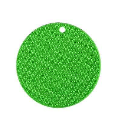Siliconen Onderzetter Mat Pads Non-Slip Siliconen Isolatie Mat Voor Thuis Gebruik: green