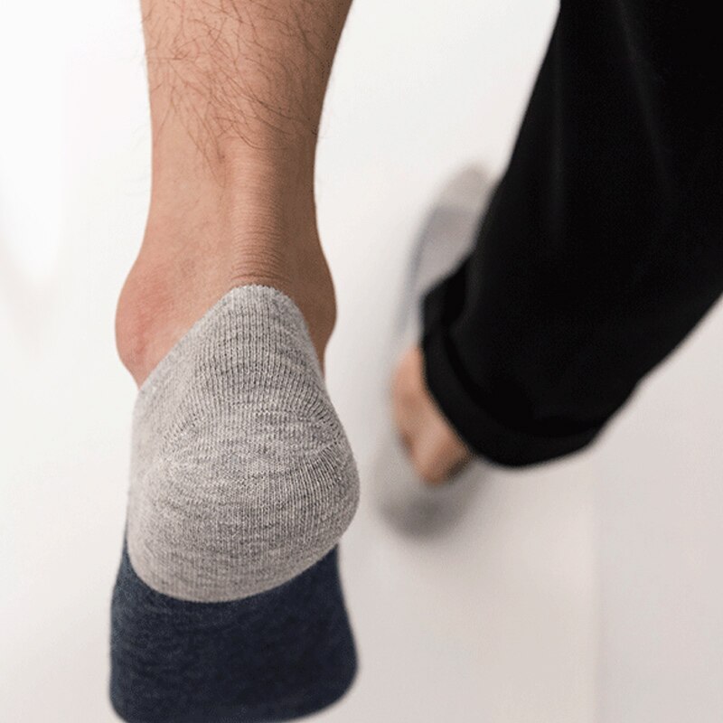 5 Pairs Mens Socks Mesh Invisible Short Ankle Socks Breathable Thin Boat Sock X85