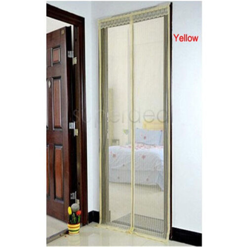 Anti Mosquito Insect Mesh Curtain Screen Door Magnetic Door Fly Screen Magic Door Curtain