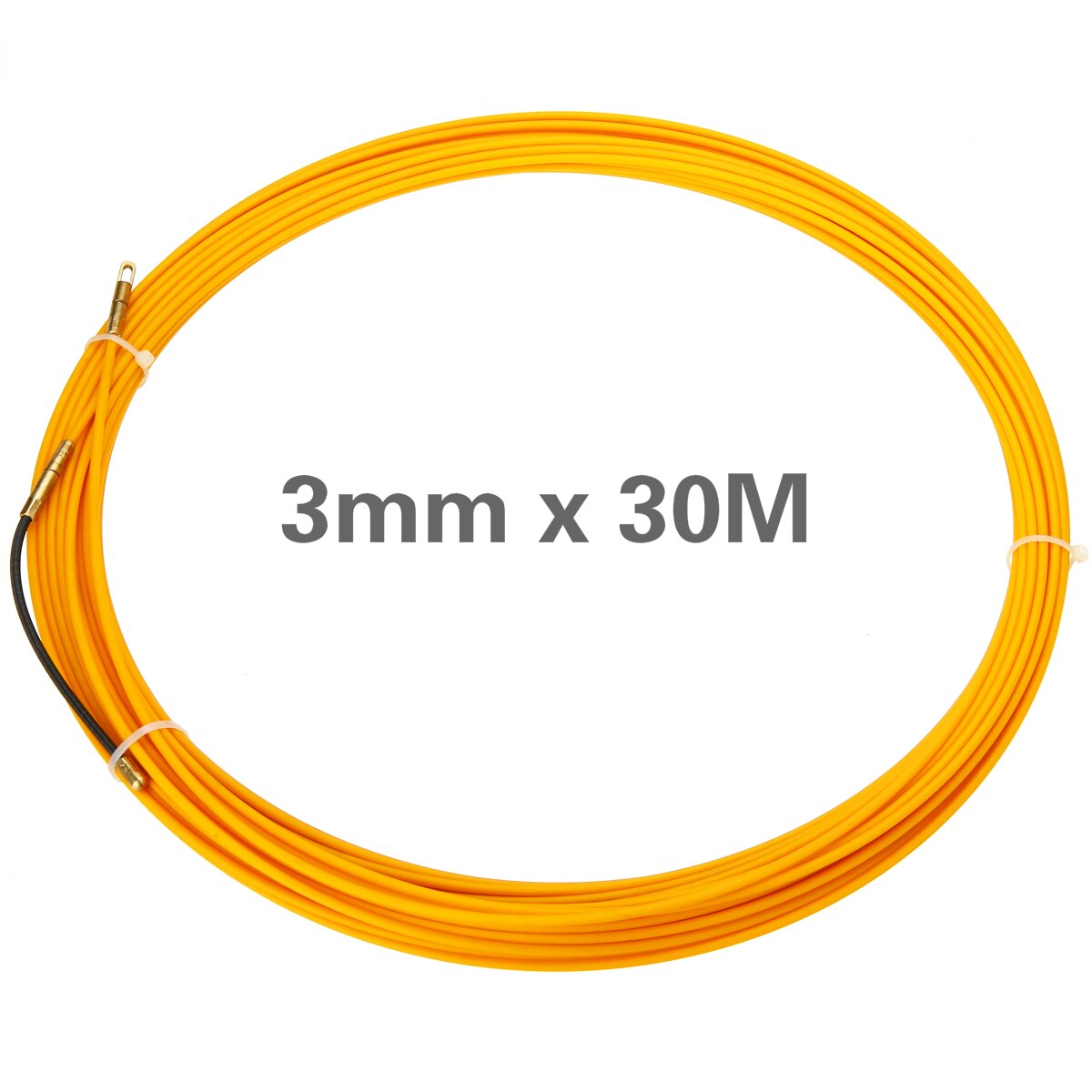 30M/3mm Fiberglass Cable Push Pullers Duct Snake Rodder Tape Wire For Floor Conduit /Telecom Wall Lead Device Mayitr