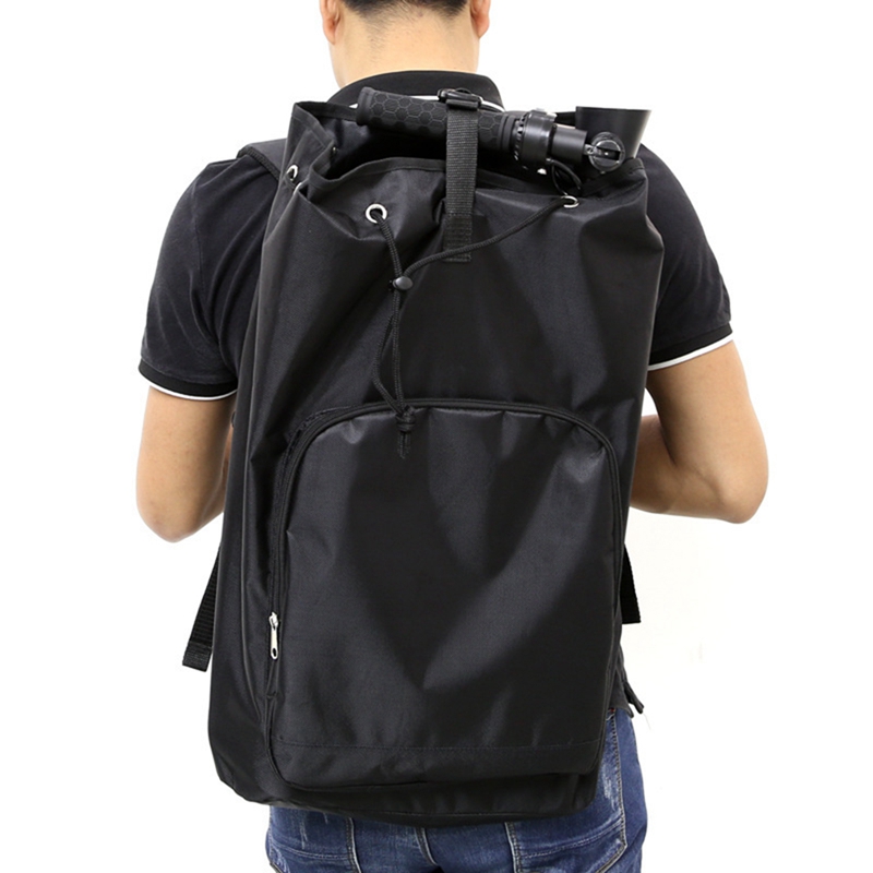 Folding Electric Scooter Backpack Waterproof E-Scooter Storage Bag Cover PU Skateboard Backpack For HX X6: Default Title