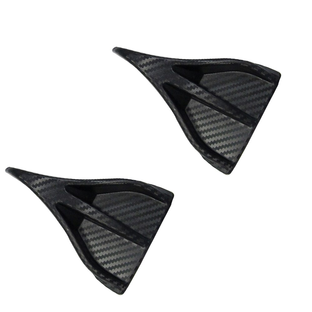 2Pcs Universal ABS Carbon Fiber Auto Tail Wing Line Car Refit Spoiler spoiler fits for all vehicles