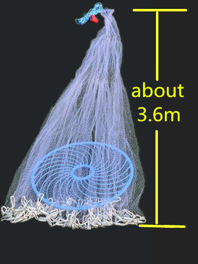 Finefish USA Cast Net Easy Throw Fishing Net With ... – Vicedeal