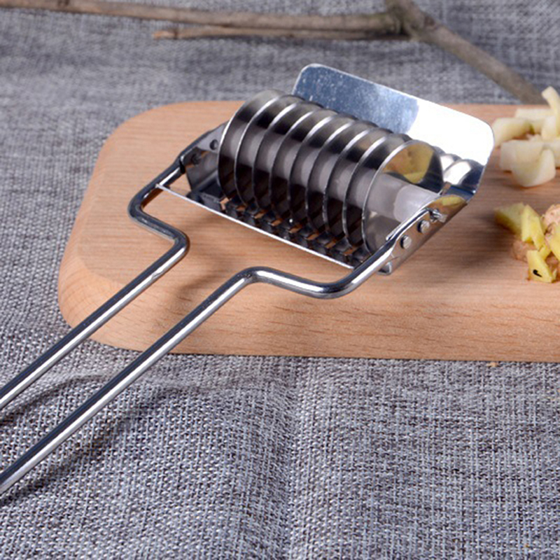 1pc Stainless Steel Onion Chopper Slicer Garlic Coriander Cutter Cooking Tools Kitchen Accessories Gadgets 16.8*7.4cm