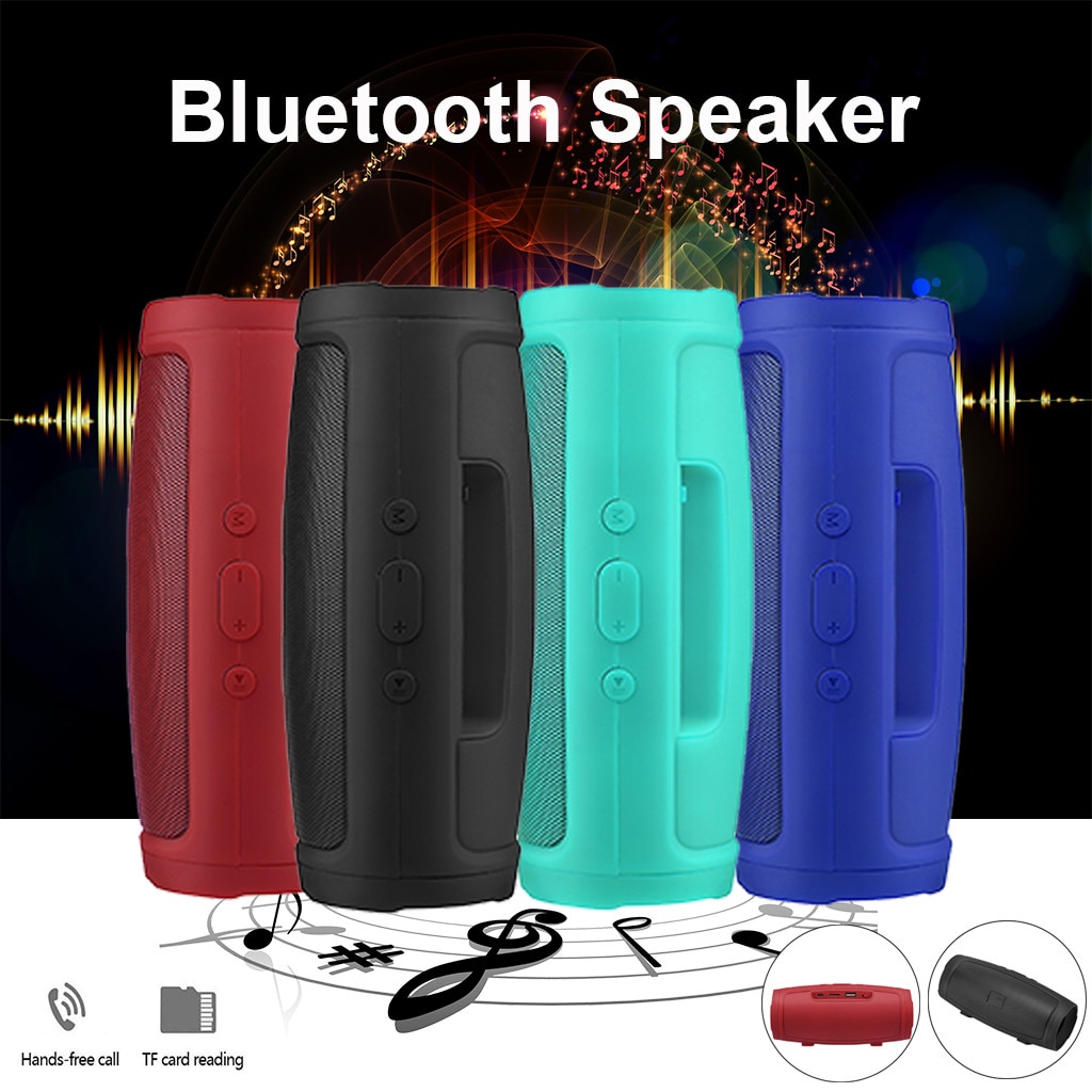 For Jbl Charge 3 Speaker Mini Portable Bluetooth Speaker Waterproof Wireless Speakers Stereo Music Pairing USB Charging Outdoor