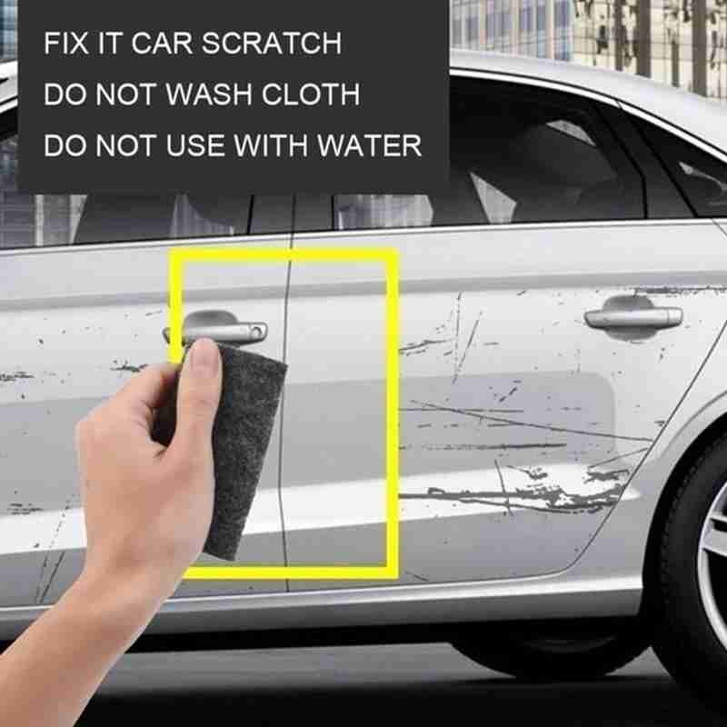 auto care Remove scratches SCRATCH ERASER Cloth Clear Car Cloth rag repair Remover PC Fix Repair Coat Scratch Fast E7U5