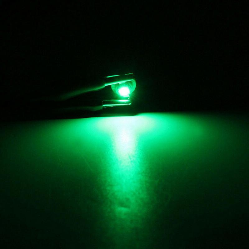 10Pcs/lot LED T5 COB SMD Car Dashboard Light Ambient Light Panel Bulb Auto Car Instrument Light Indicator Lamp Car Accessories