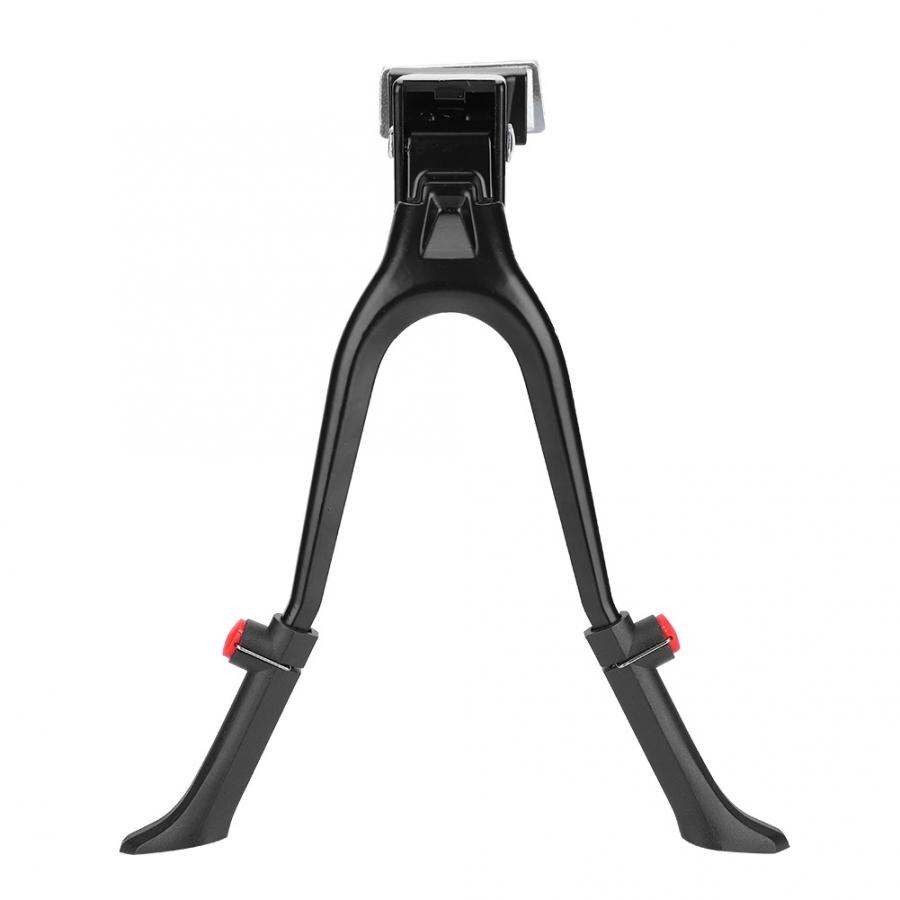 Bike Kickstand Double Leg Height Adjustable Bicycle Parking Rack Side Foot Stand Mountain Bike Kickstand for 24-28 inch Bicycle