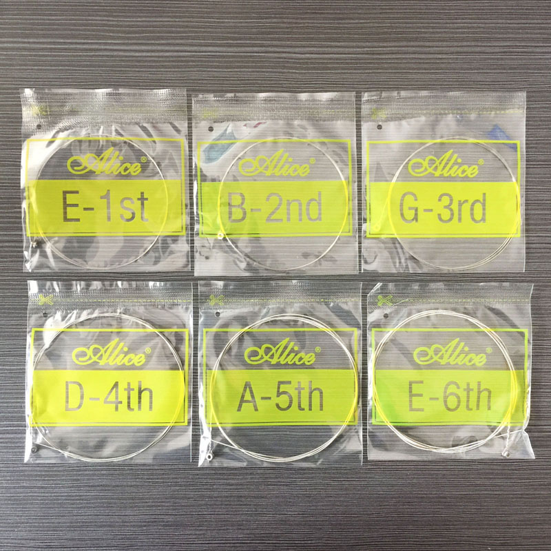 Alice Electric Guitar Strings 009 010 inch Plated Nickel Alloy Wound A508-SL / A508-L