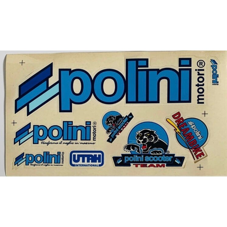 Pegatinas para motos clásicas Polini Scooter