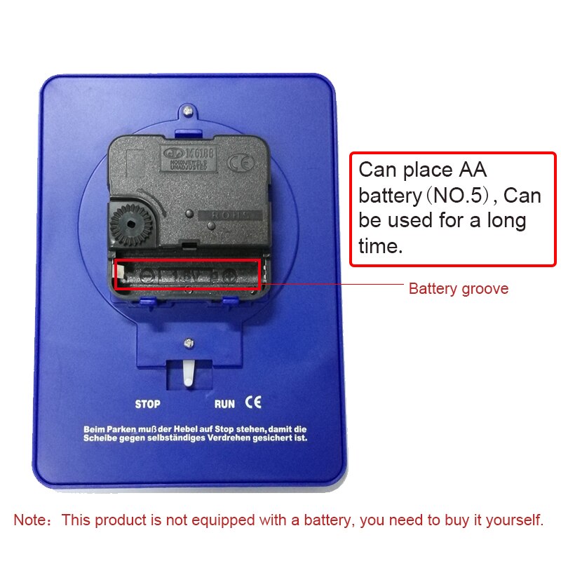 Parkeer Disc Timer Klok Collectie Tijd Display Blauw Plastic Parking Tijd Gereedschap 24 Parking Disc Draagbare Parking Meter Abs