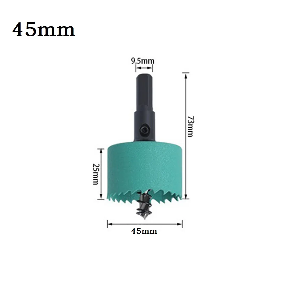 12 Stück 16–53 mm Bimetall-Holz-LochsäGen-Bohrer HSS-Stahl M42 Lochsäge Holzbearbeitungswerkzeuge für Downlight-Trockenbau-Öffnungswerkzeuge
