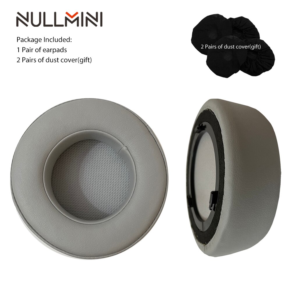 NullMini Replacement Earpads for CORSAIR VIRTUOSO RGB Wireless SE Headset Headphones Leather Sleeve Earphone Earmuff: Gray1
