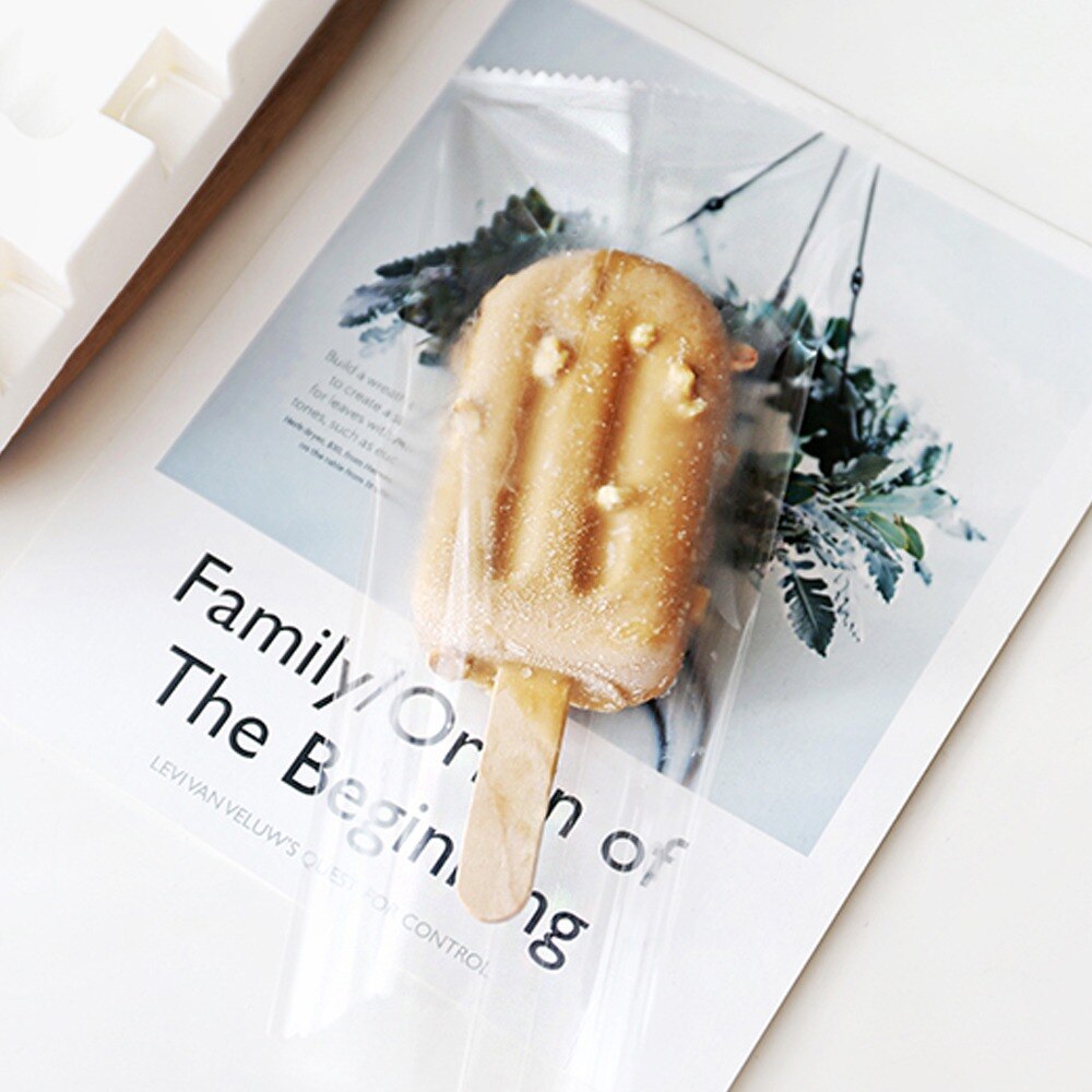 50/100pcs Popsicle Stick Ice Cube Maker Cream Tools Model Special-Purpose Wooden Craft Stick Mold Accessories