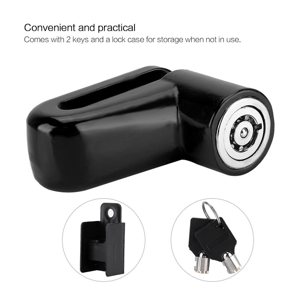 Security Scooter Motorcycle Bicycle Anti-theft Heavy Duty Bike Brake Wheel Disc Rotor Lock