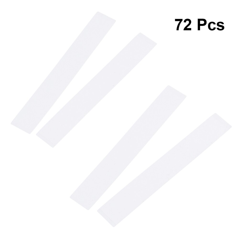 72pcs Double Sided Clothing Tapes Transparent Adhesive Tape Anti-slip Clothes Sticker Anti-leakage Paste for Strap
