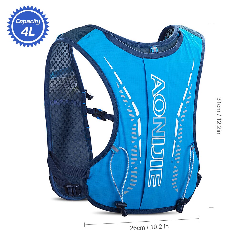 AONIJIE C9105 Ultra Vest 5L Hydration Backpack Cute Drawing Pack Bag Children Cross-country Backpack For 6-12 Years