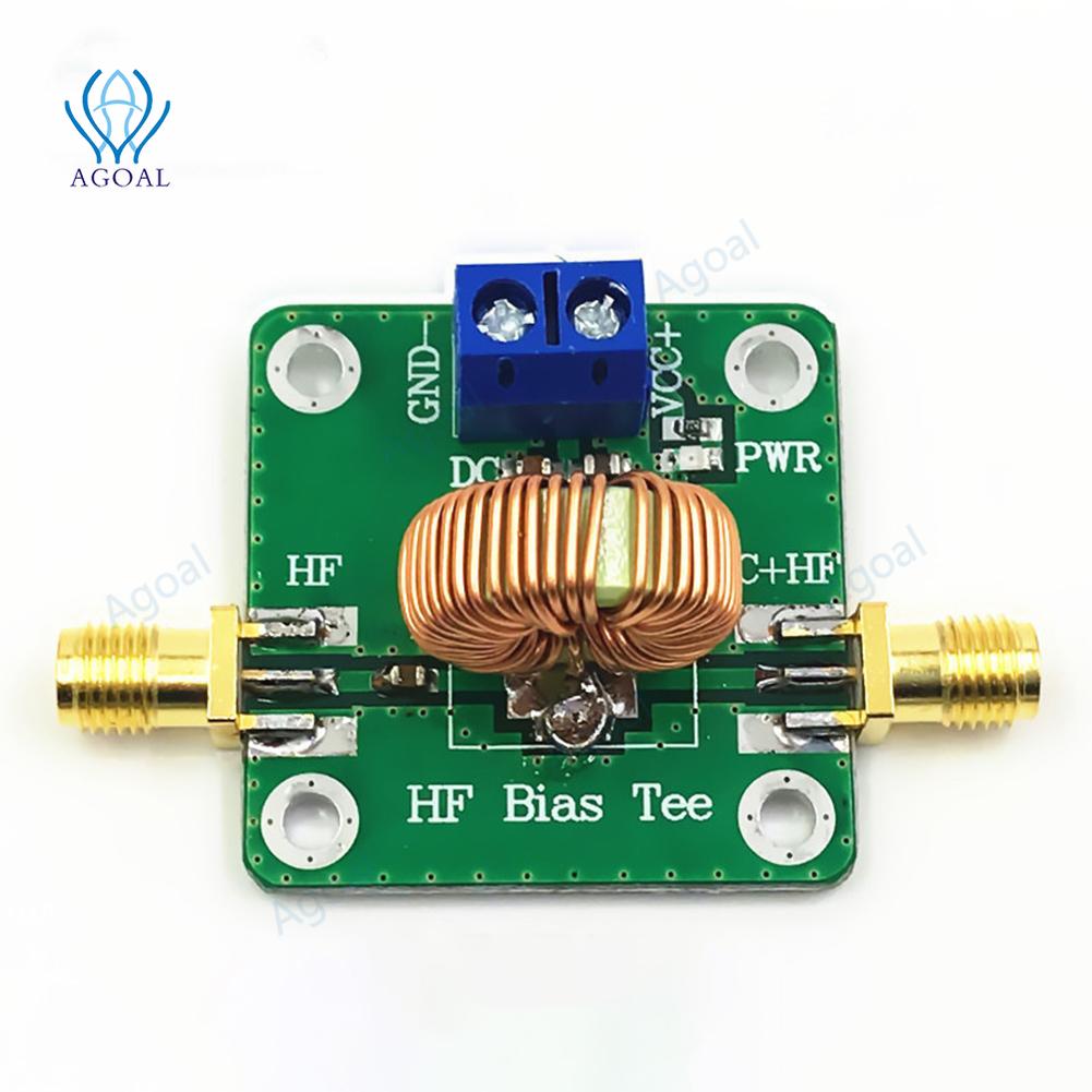 RF Microwave DC Separator High Frequency Low Loss Magnetic Ring Dc Feed Dc Bias 0.2-180mhz