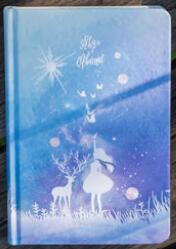 Dream Girl Hardcover Sketchbook Notepad Diary Drawing A5 Student Colorful Inner Page Illustration Notebook: D-128P