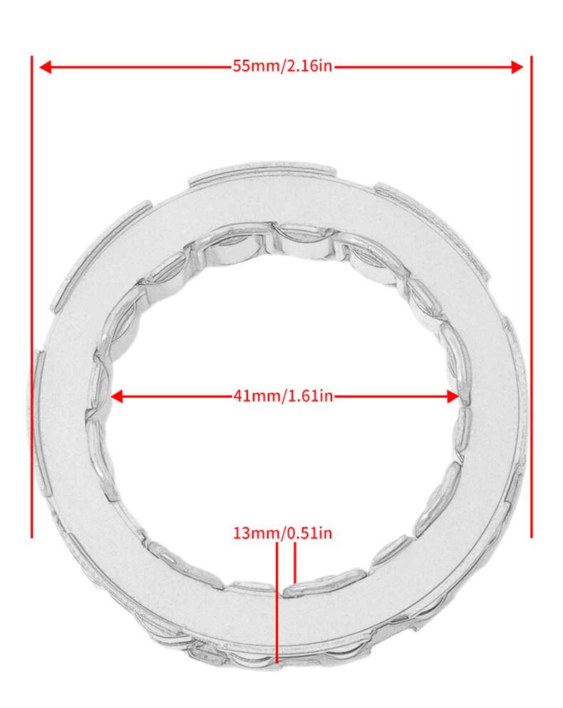 Frizione unidirezionale del motorino di avviamento del motociclo per husaberfe450s FE450 e/6 FE550S FE550 FE650 FS450 FS650 OEM:80040026000 79240026000