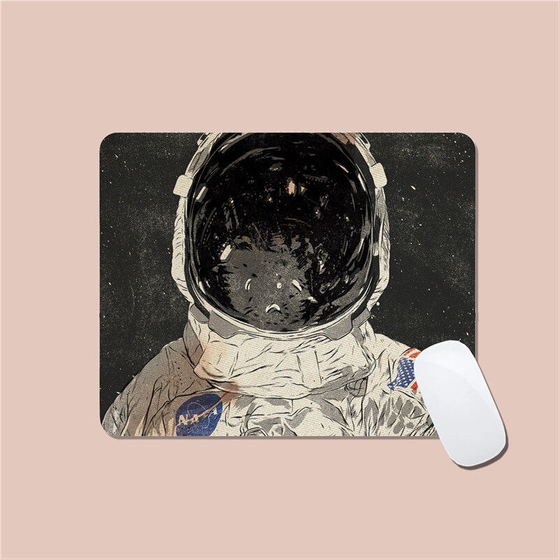 Kawaii Muismat Leuke Muismat Bureau Olieverf Gaming Bureau Matten Gamer Ronde Vierkante Deskpad Office Home Pc computer: 21x26cm 3