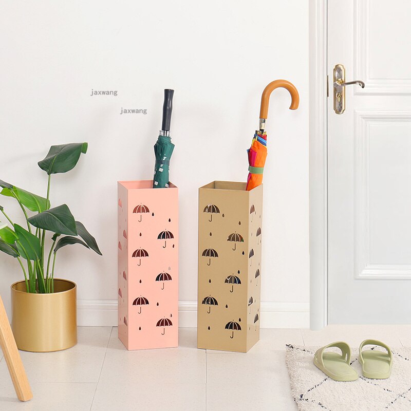 Soporte de suelo para paraguas, mueble para balcón, vestíbulo, oficina, restaurante, cafetería