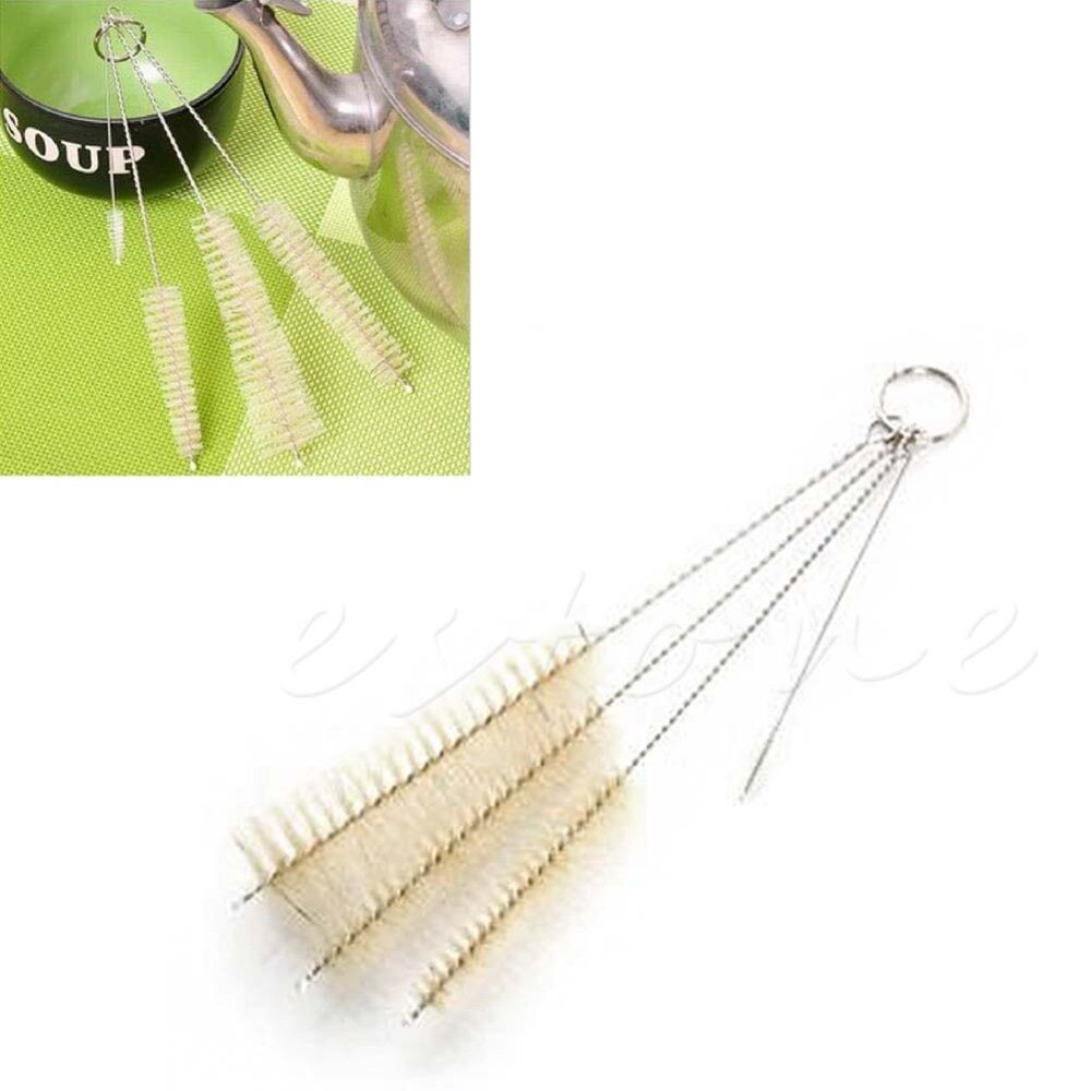 4 stücke Angewendet Flasche Reinigung Pinsel Wasserkocher Auslauf Teekanne Baby Flasche Pinsel