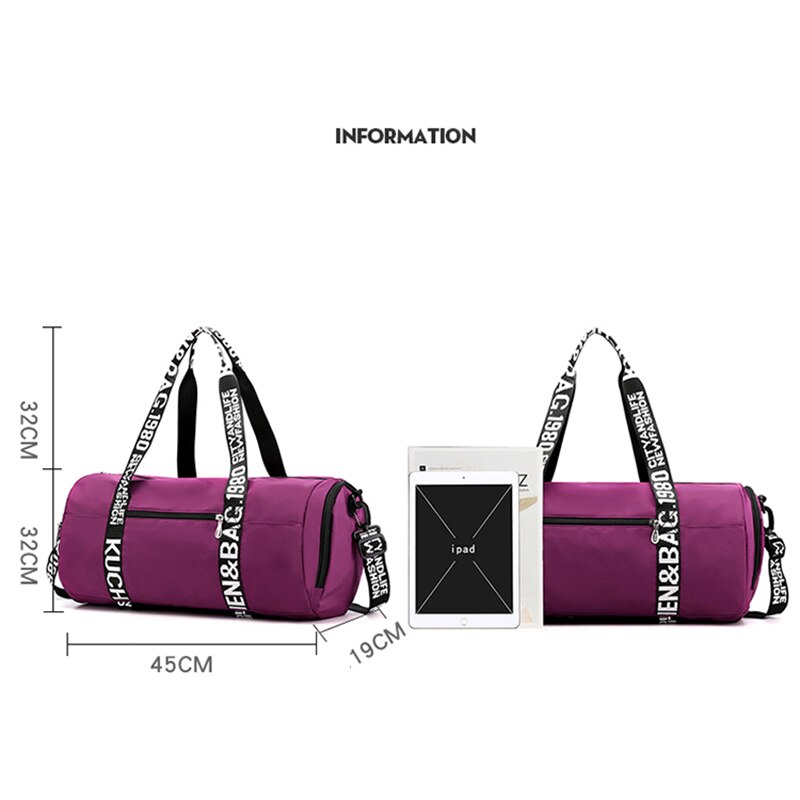 Bolsa esportiva feminina para treino, bolsa de viagem Fitness para akademia, yoga, esportes, bagagem