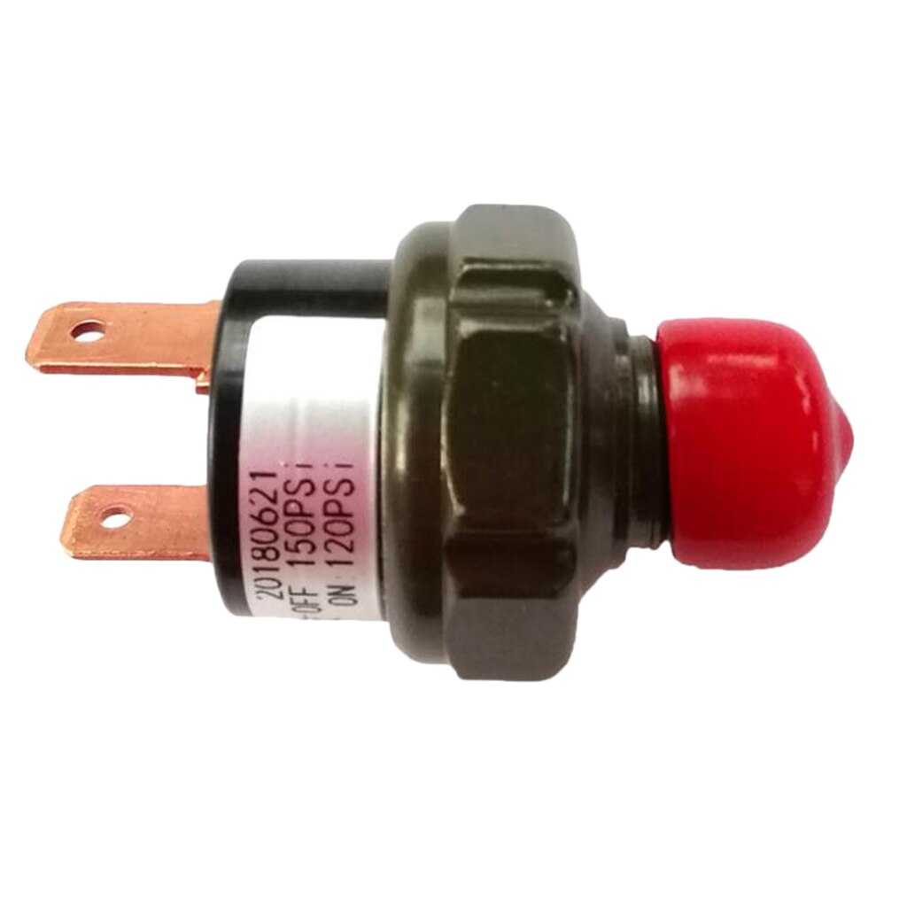 Heavy Duty Air Pressure Control Switch Valve 1/4'' NPT 120-150 PSI for 12V Air Compressor, Air Tool Parts & Accessories