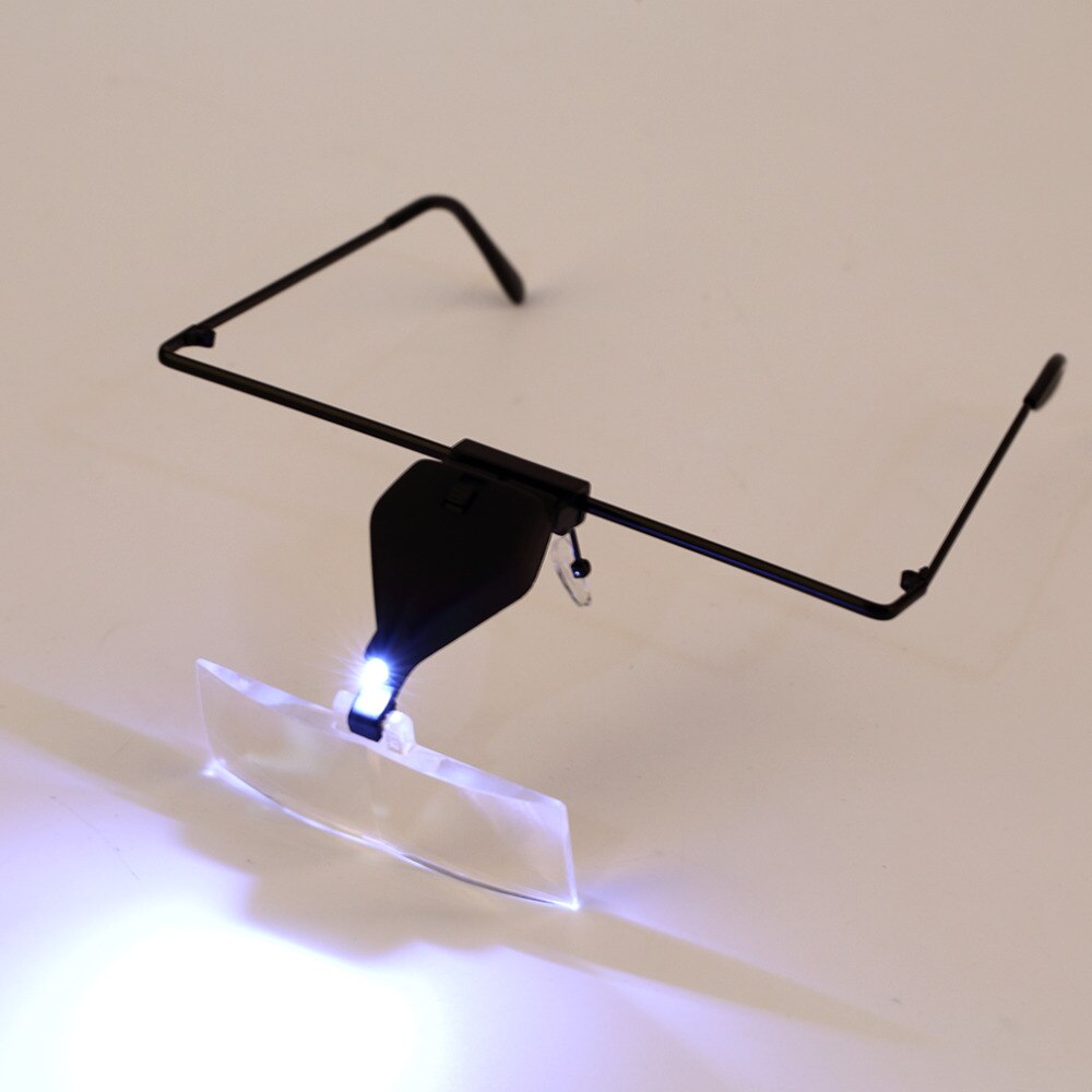 Wimper Extension Led Licht Vergrootglas Spec Bril Hands Free Vergrootglas
