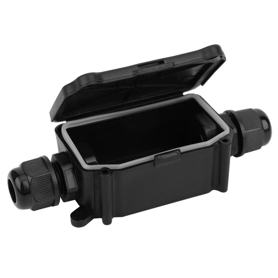 2 Manier Junction Box IP66 Waterdicht Stofdicht Elektrische Behuizing Outdoor Kabel Draad Connector Case