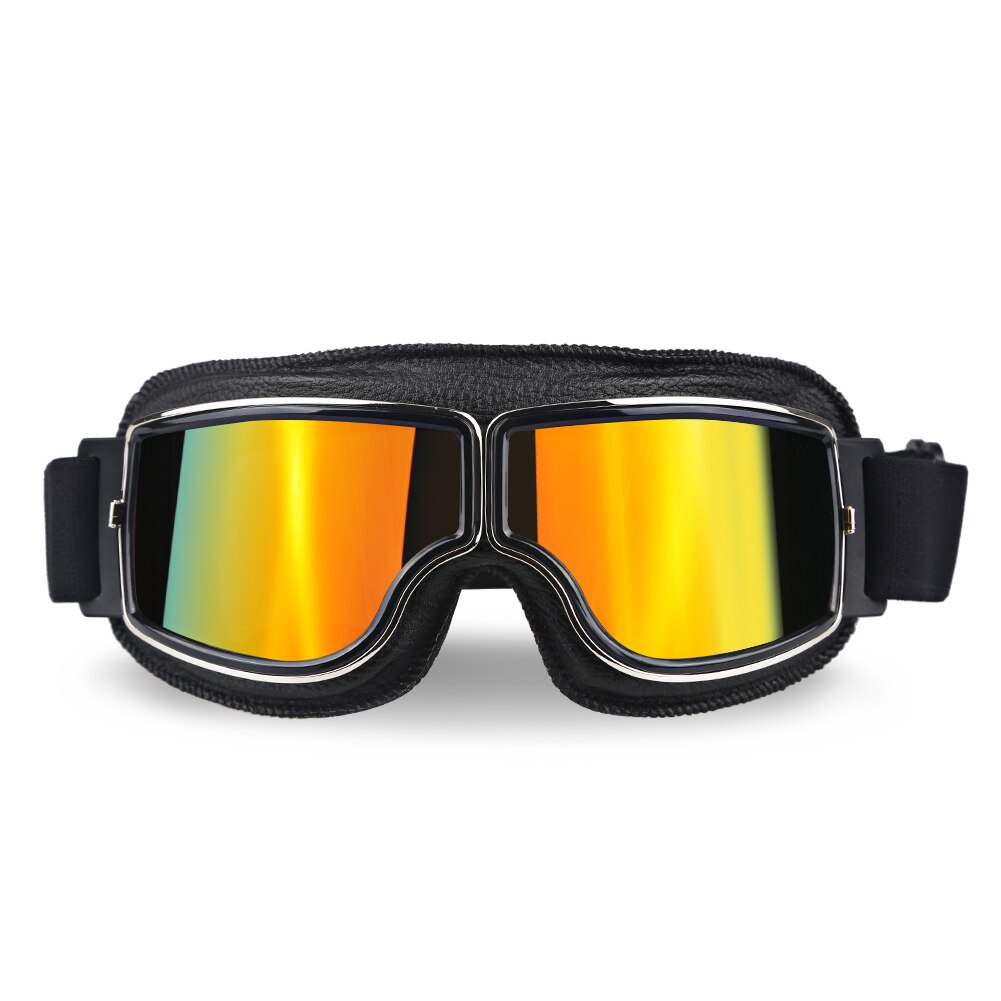 Gafas de sol Retro para motocicleta, lentes de protección UV para moto, Universal, Vintage
