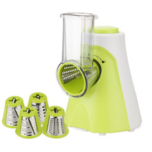 Multifunctionele Elektrische Fruit Groente Slicer Cutter Wortel Aardappel Snijmachine roestvrijstalen Lemmet Salade Chopper EU