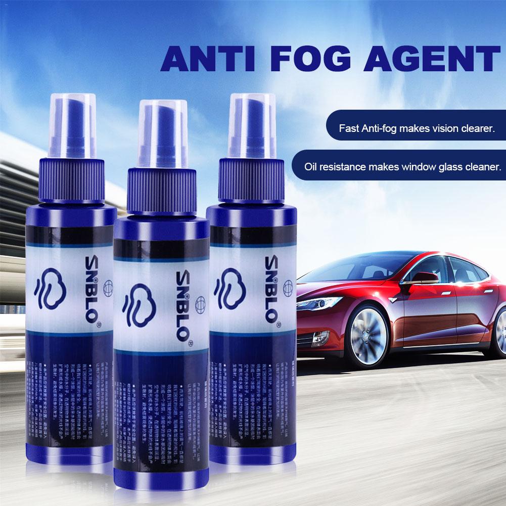 Car Glass Windshield Side Windows Anti-fog Coating 120ML Liquid Spray Anti Fog Agent Glass Anti Fogging Auto Maintenance Tool