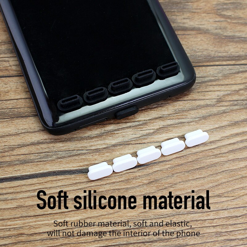 1-5Pcs Kleurrijke Silicone Anti Dust Plug Cover Stopper Laptop Stof Plug Laptop Stofdicht Usb Stof Plug Computer accessoires