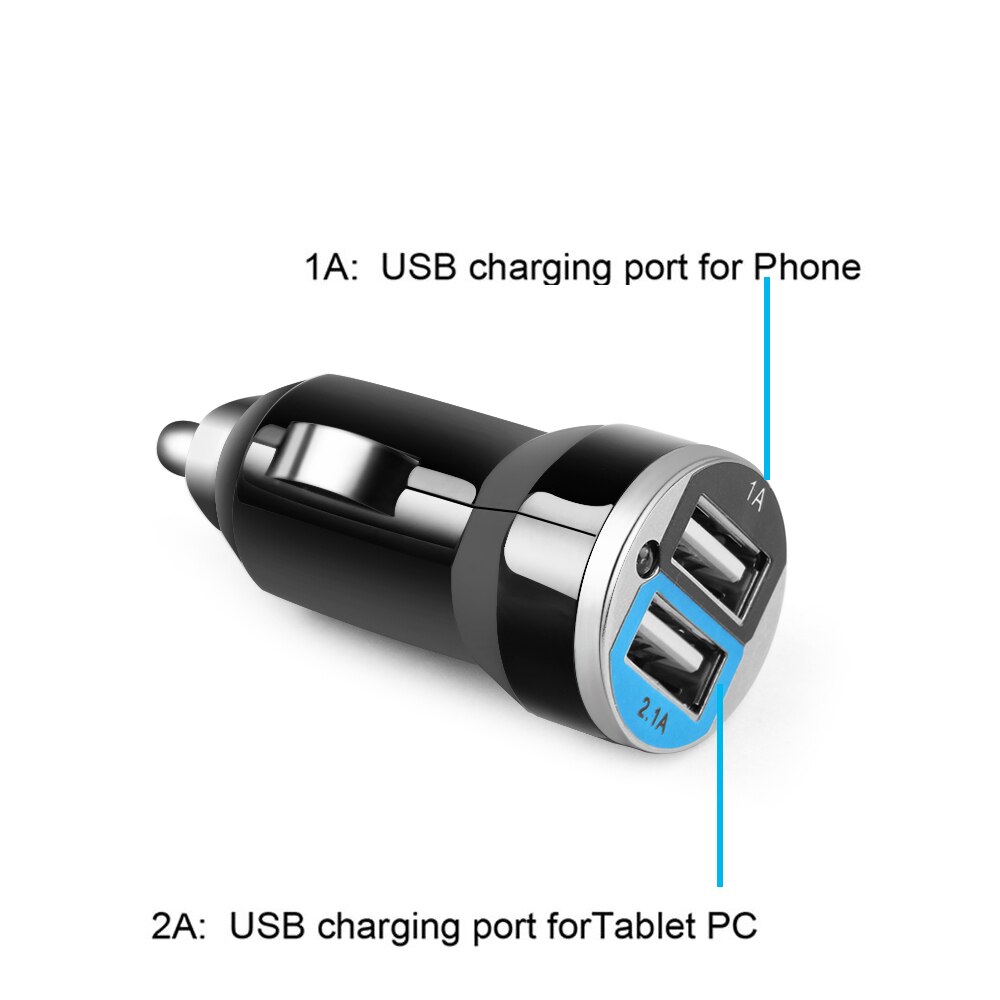 Magneet Carkit Draadloze Bluetooth Sd Fm-zender Aux Lcd Handsfree MP3 Usb Aux Adapter Met Microfoon Dual Usb Auto lader