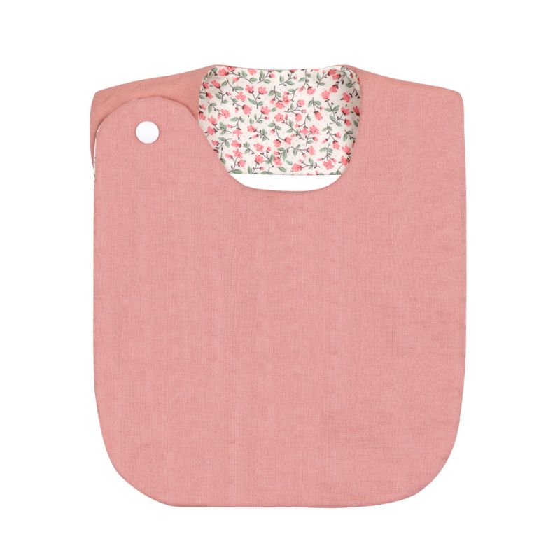 KLV 1PC Blumen- Baby Lätzchen mit Geschmack Kleine Blume Druck Speichel Handtuch Kleinkinder Kleinkinder Mädchen Spucktücher für Neugeborenen fütterung Pflege