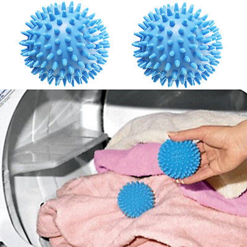 5.5/6.5cm hurtigere plastik tørretumbler kugler ingen kemisk tøj blødgør vask tøj rengøringsværktøj