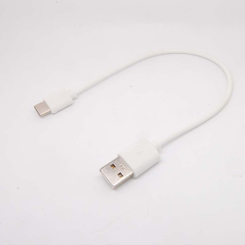 Kort usb 3.1 kabel type-c konverter usb-c adapter usb typec powerbank til telefon tablet laptop: Ad354 hvide