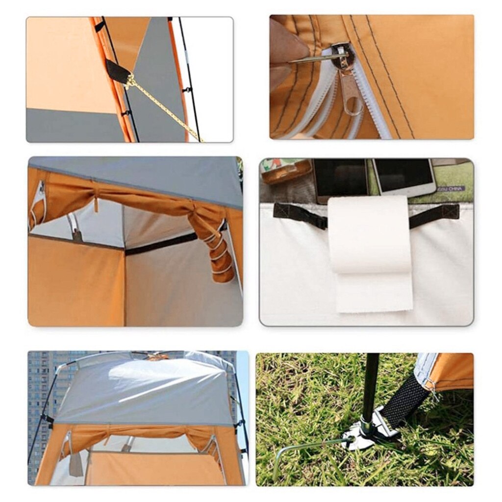 Ropa portátil para baño al aire libre, ducha, cambiador de ropa, inodoro, tienda de campaña, tienda de baño de privacidad para playa,