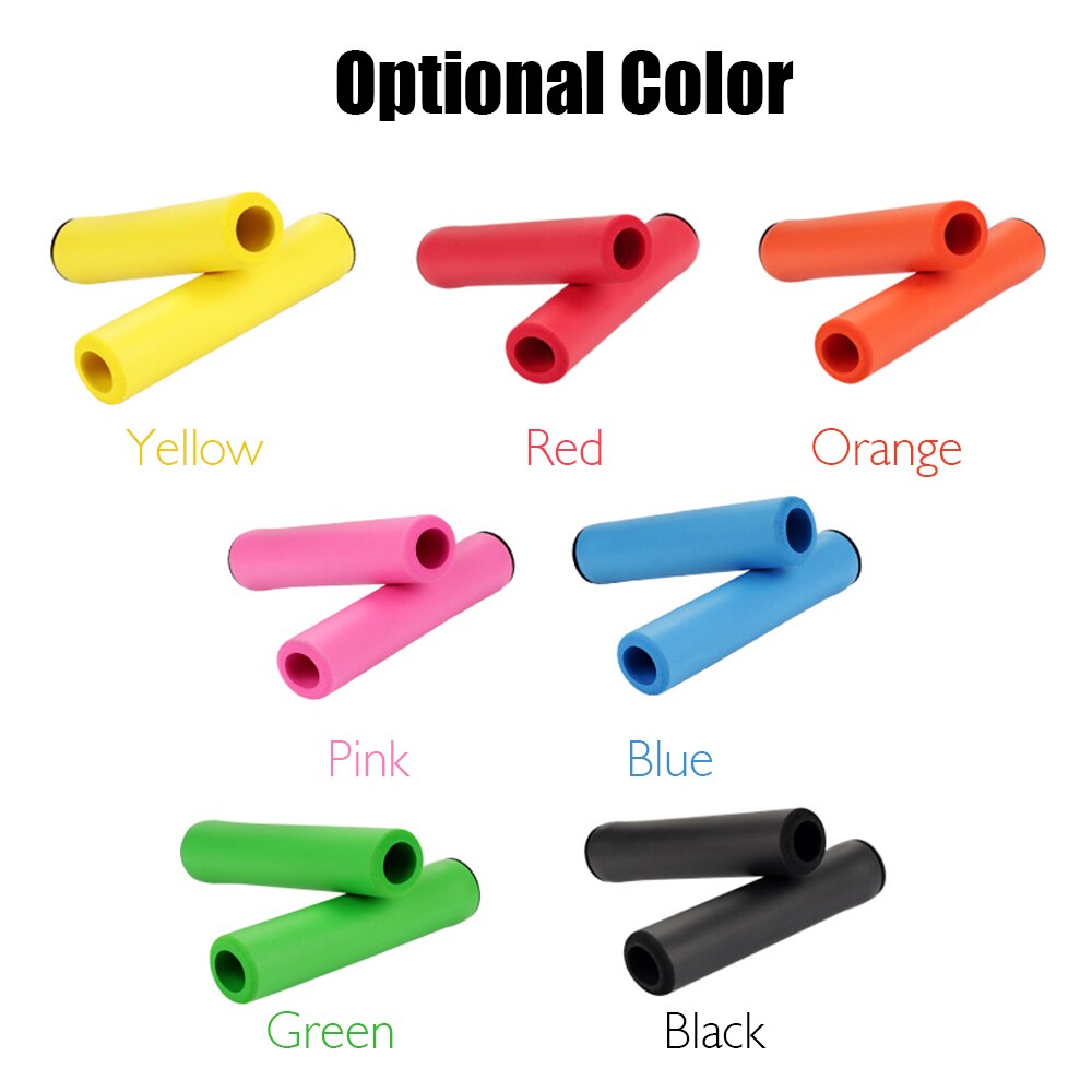 Bikein pro 1 paar fiets silicagel stuur mountainbike zachte ultralichte beschermer fietsaccessoires gereedschap