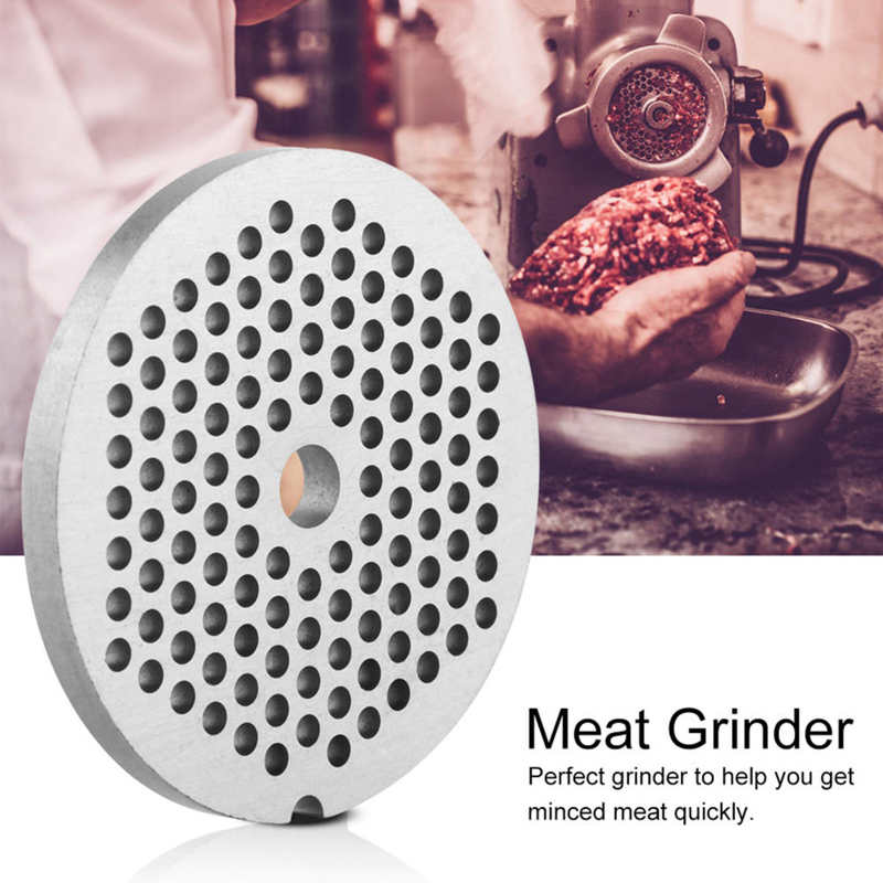 Grinder Blade Meat Grinder Crusher Mincer Plate Disc Knife Meat Grinder Plate Meat Grinder Accessory Meat Crusher Plate