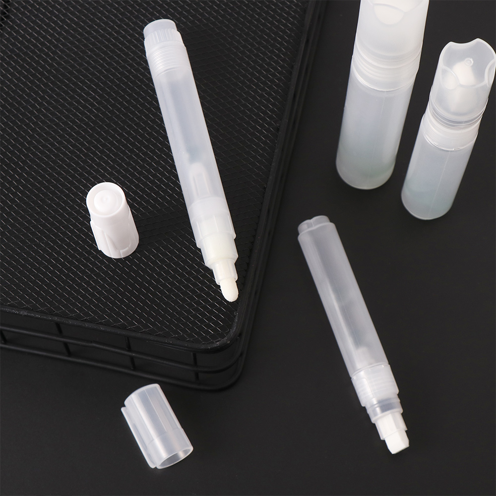 Tubo de plástico vacío para bolígrafo, barras de plástico para grafiti, marcadores de tiza líquida, accesorios de pluma de pintura, 3mm, 5mm, 6,5mm, 8mm, 10mm, 1 ud.