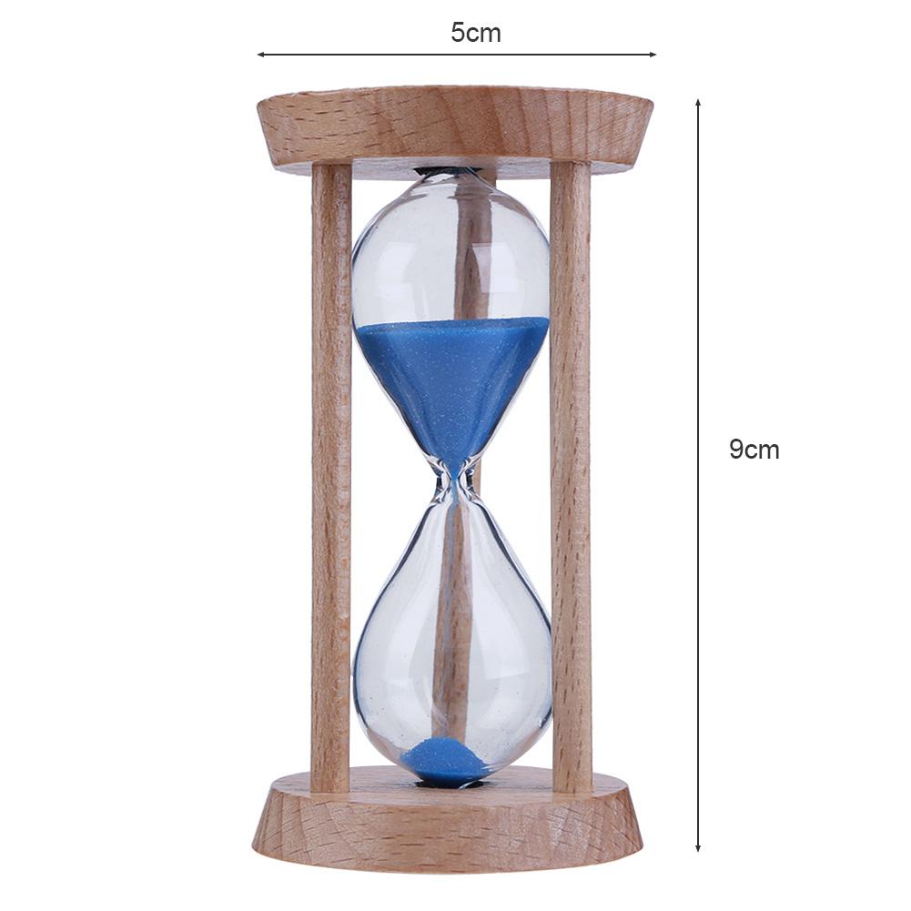 Holz Sand Uhr 3 Minuten Sanduhr Sanduhr Zahnbürste Timer Kinder Handwerk Sand Uhr Sanduhr Timer: Gold