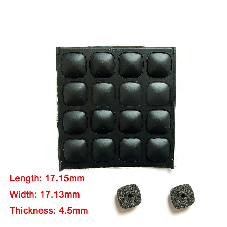 Laptop feet for Dell Lenovo ASUS HP MSI bottom shell rubber pads for U310 U410 17.15mm