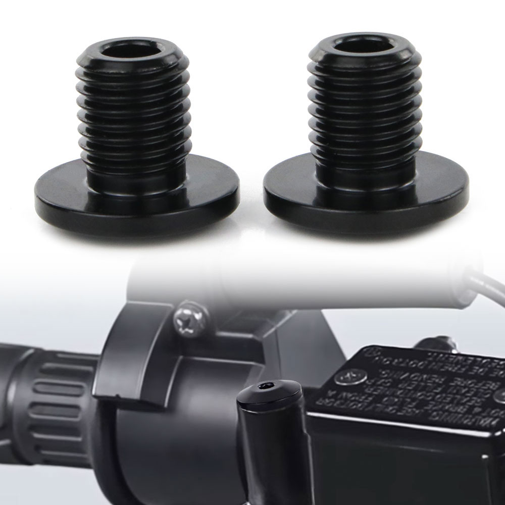 Per Yamaha FZ-09 MT-09 Tenere 700 XSR900 MT-07 XSR700 MT-09 2PCS M10x1.25 Sinistra e Destra Filettatura Specchio Foro Tappi Tappo