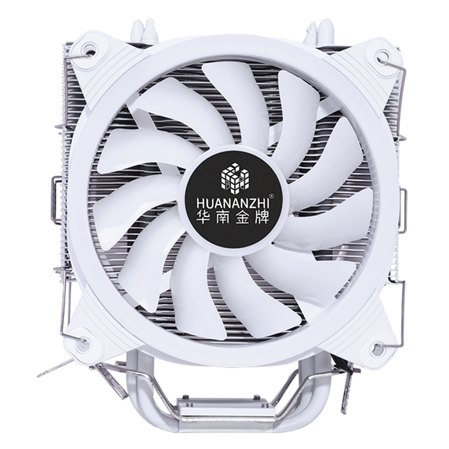 HUANANZHI A600 LGA 775 1150 1151 1155 2/4 Kupfer Heatpipe LED CPU Kühler Lüfter kühler Ruhig EINZIGEN/Dual Fan